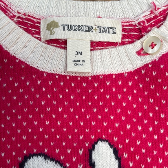NWT Tucker +Tate Knit Bunny Romper - Picture 3 of 15